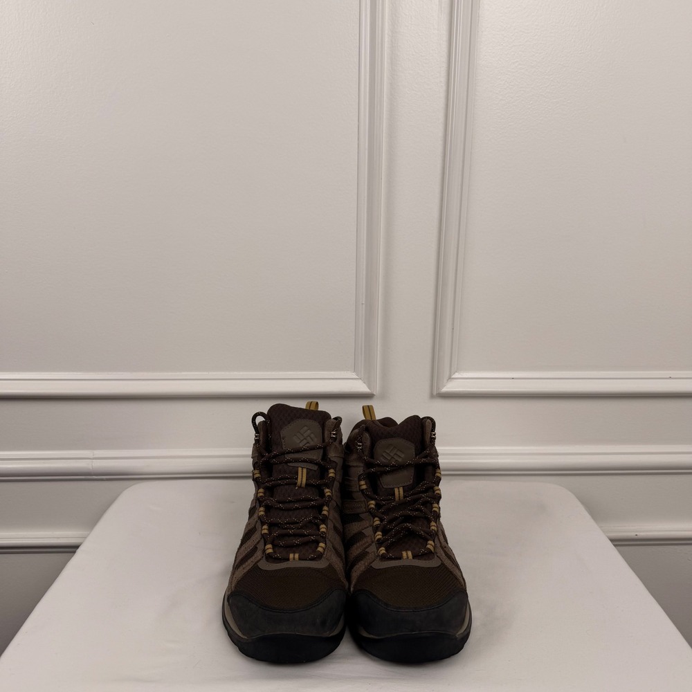 Columbia Redmond V2 Mid Waterproof Hiking Boots Brown BM0833-231 Mens 11.5‎